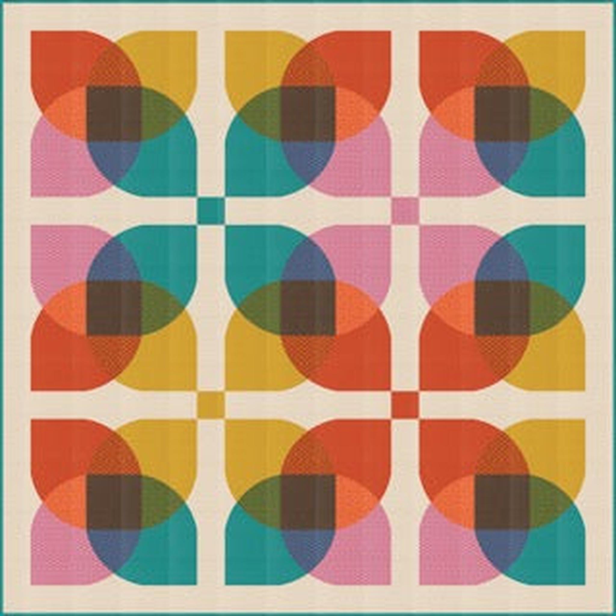 Reflections Quilt Kit in Scenery - 88" x 88"