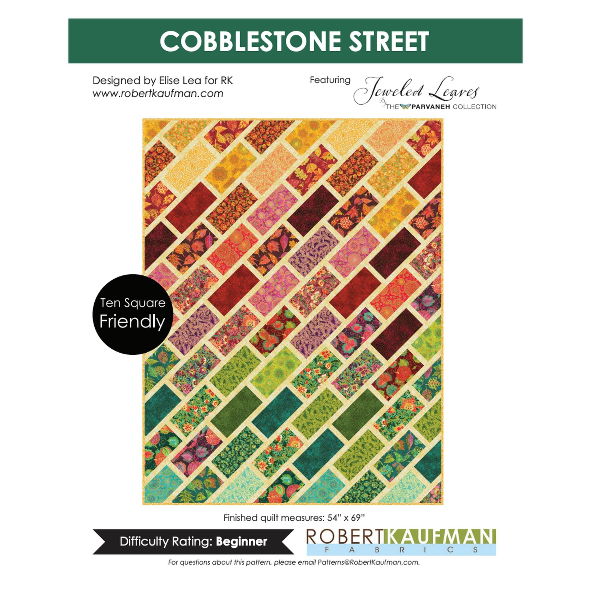 Cobblestone Street Quilt FREE PDF Download