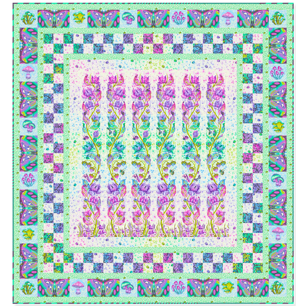 Glow Up Quilt Kit by Tula Pink - Multiple Colorways Available | 70" x 75"