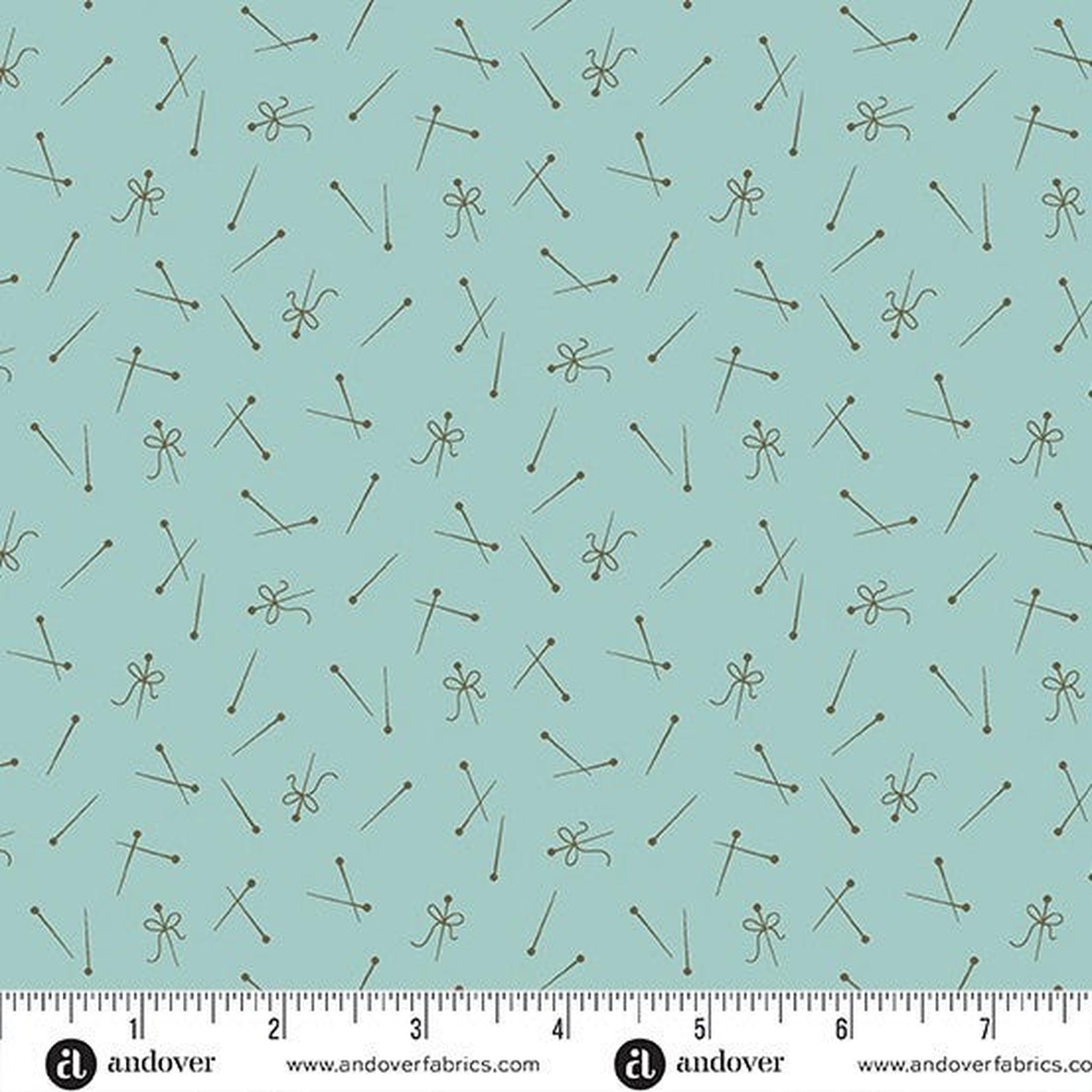 Sewing Basket by Laundry Basket - Pin Up Turquoise