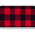 Shannon Luxe Cuddle Buffalo Check - Scarlet/Black