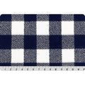 Shannon Luxe Cuddle Buffalo Check - Snow/Ink -