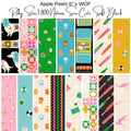 6" Apple Peels (15) - 1 800 Notion - Sew Cute Soft Black