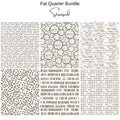 Fat Quarter Bundle (6) - Stamped by Seth Apter