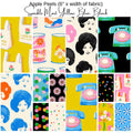6" Apple Peel (14) - Sparkle Mart - Yellow Blue Black