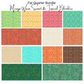 Fat Quarter Bundle (13) - Mirage Warm Sunset & Tropical Blenders
