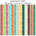 6" Apple Peels (13) - Mirage Warm Sunset & Tropical Blenders