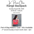 Class: Bag Makers' Club | Range Backpack