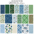 Fat Quarter Bundle (19) Quilt Minnesota 2026 - Blues and Greens
