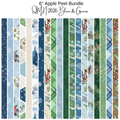 Apple Peel Bundle (19) Quilt Minnesota 2026 - Blues and Greens