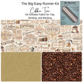 Big Easy Table Runner Kit - Coffee Time