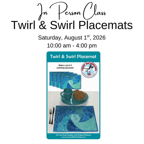 Class: The Swirl & Twirl Placemat