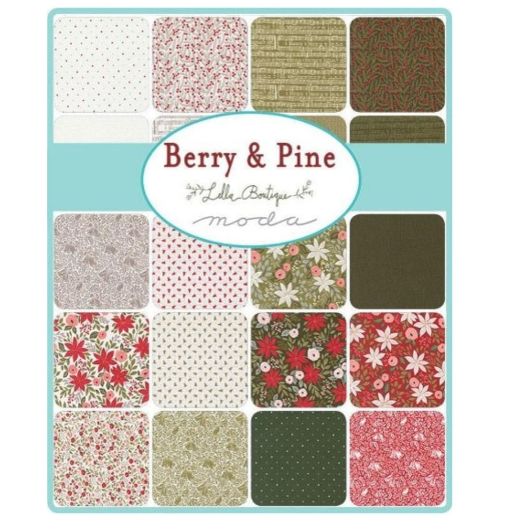 Giving Season Pillow Kit - Berry and Pine