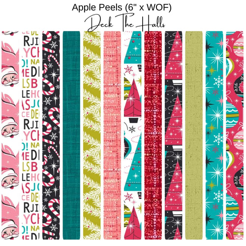 6" Apple Peels (12) - Deck the Halls Plus