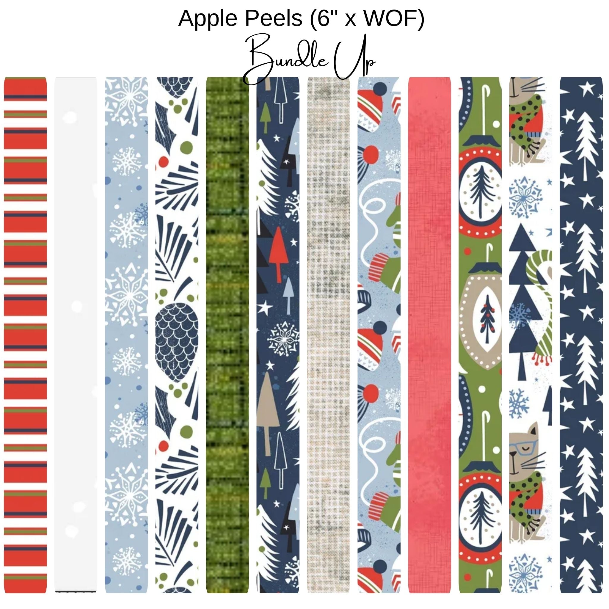 6" Apple Peels (12) - Bundle Up Plus