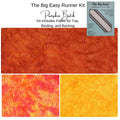 Big Easy Table Runner Kit - Batik Pumpkin