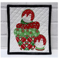 Kit: Cupcake Collage - Snow Time! (Pattern Not Included)