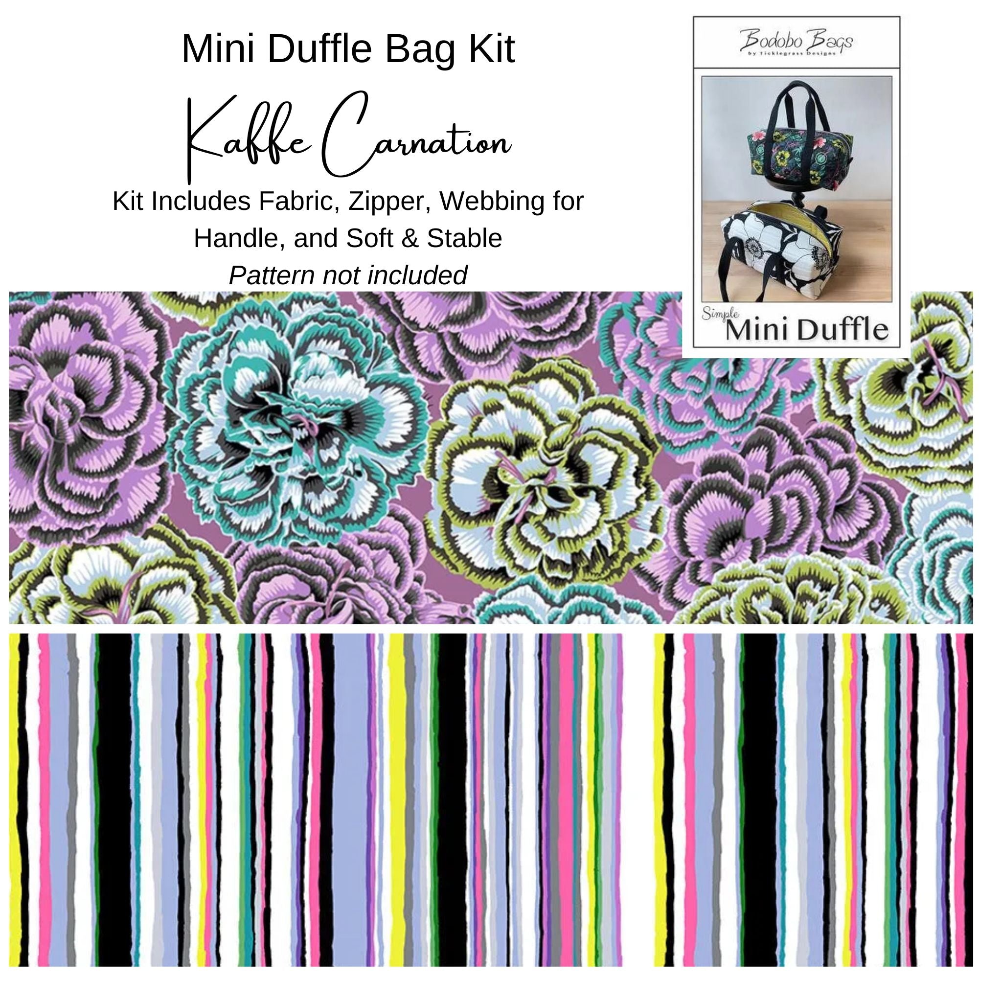 Kit: Mini Duffle - Pattern Sold Separately