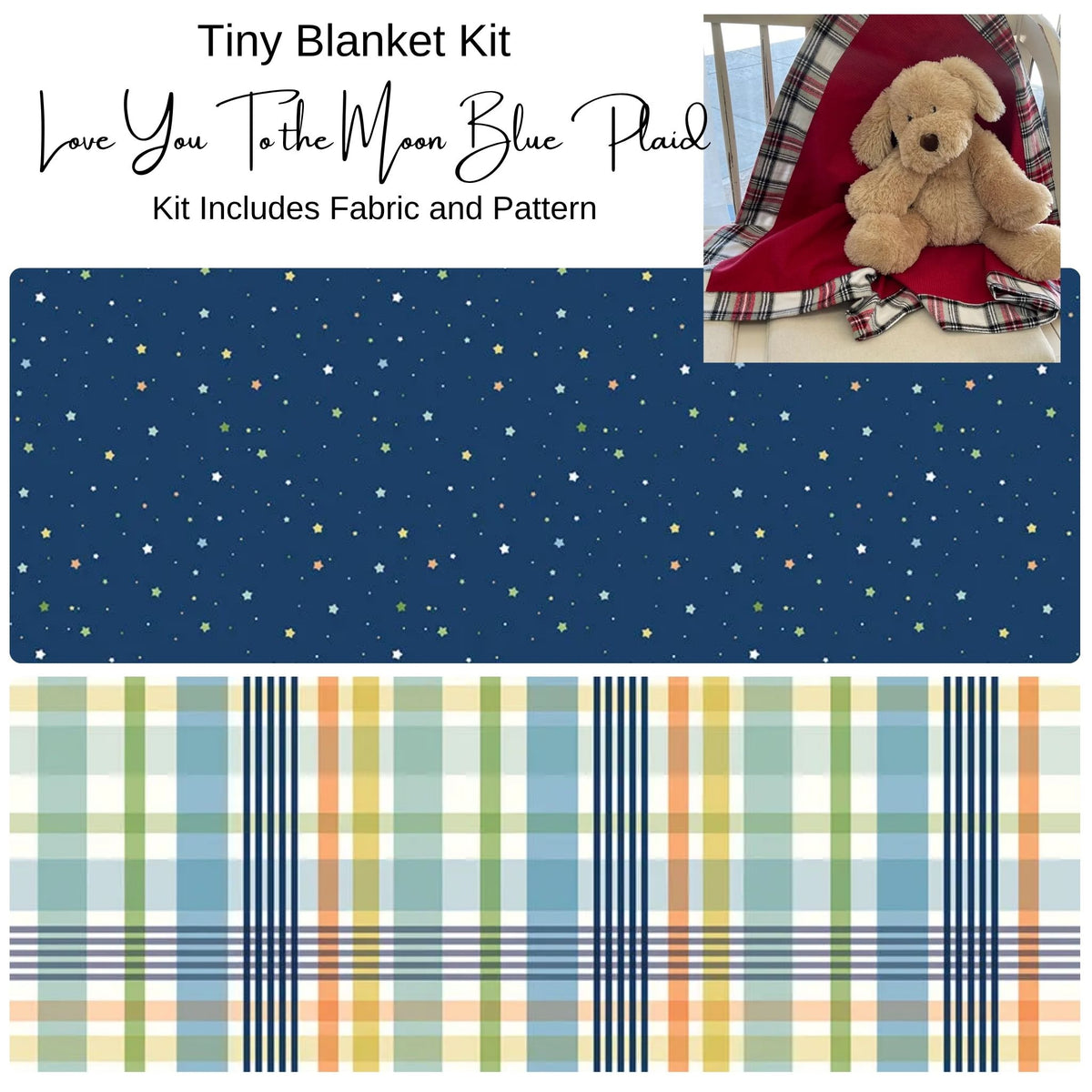 Kit: Tiny Blanket (35" x 35") | Multiple Colorways
