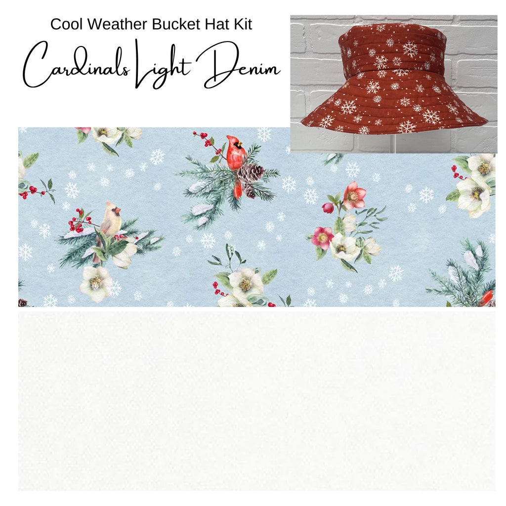 Kit: 2026 QMN Cool Weather Bucket Hat (includes pattern)
