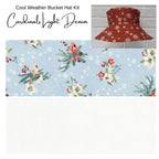 Kit: 2026 QMN Cool Weather Bucket Hat (includes pattern)