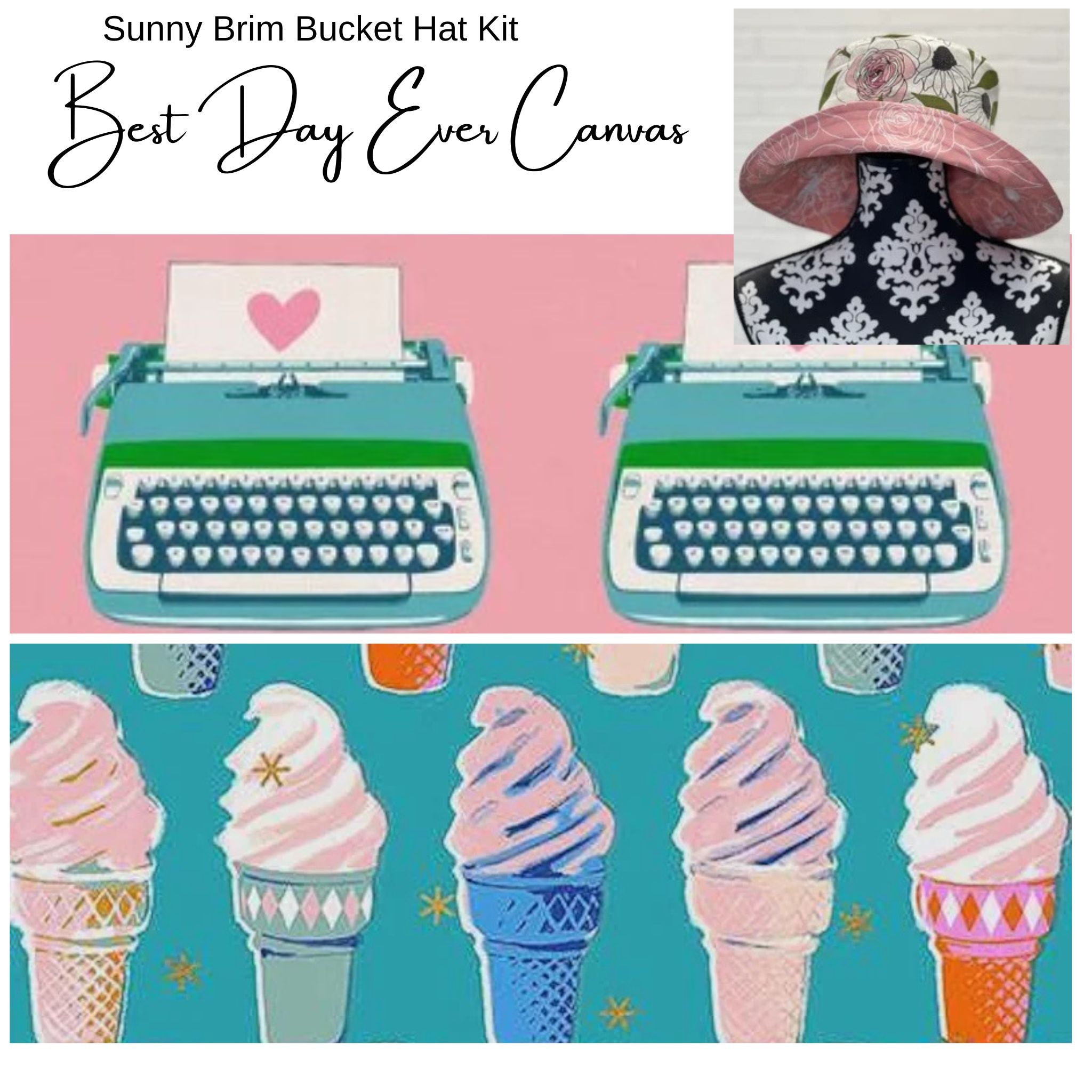 Kit: Sunny Brim Bucket Hat - multiple versions available