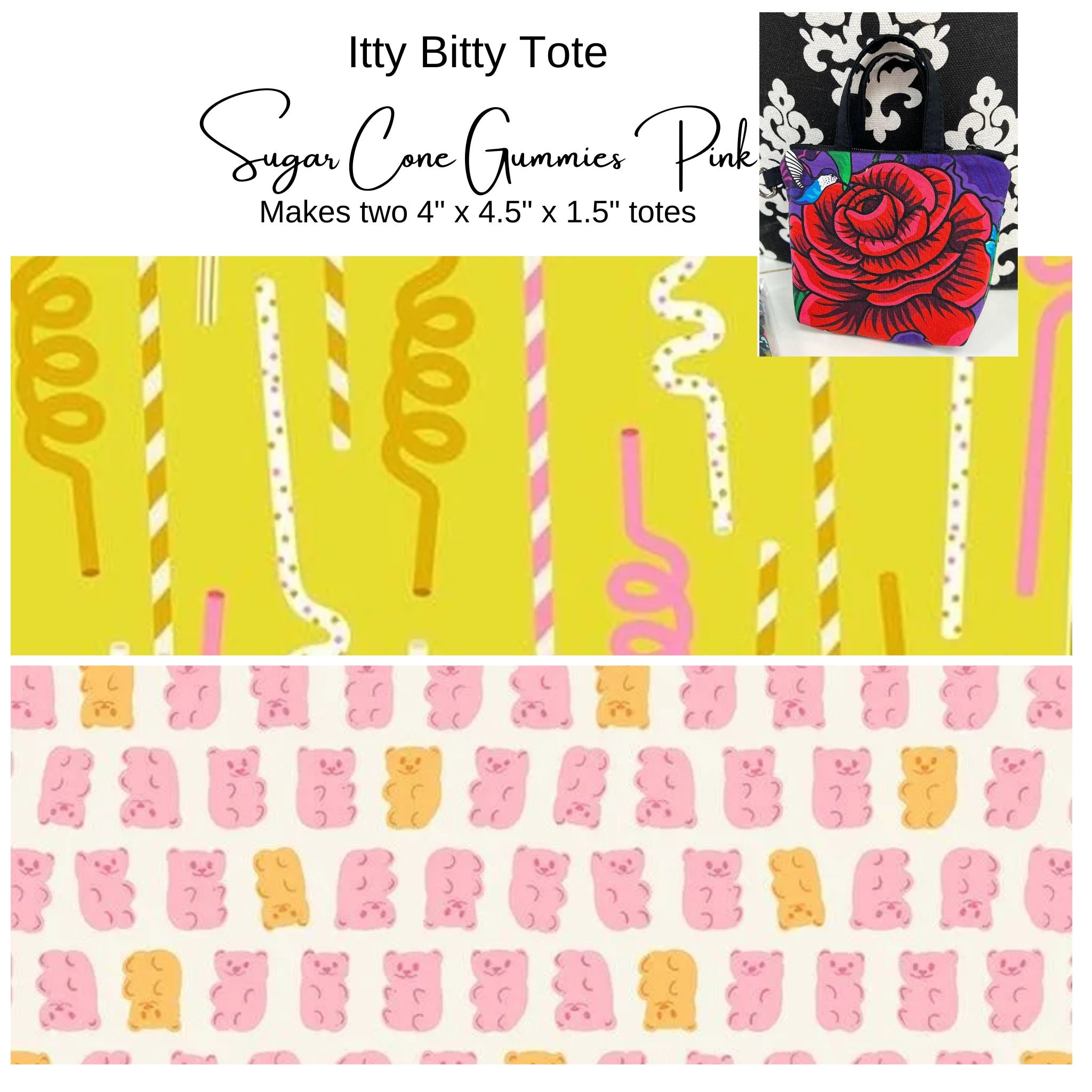 Kit: Itty Bitty Tote | Pattern sold separately
