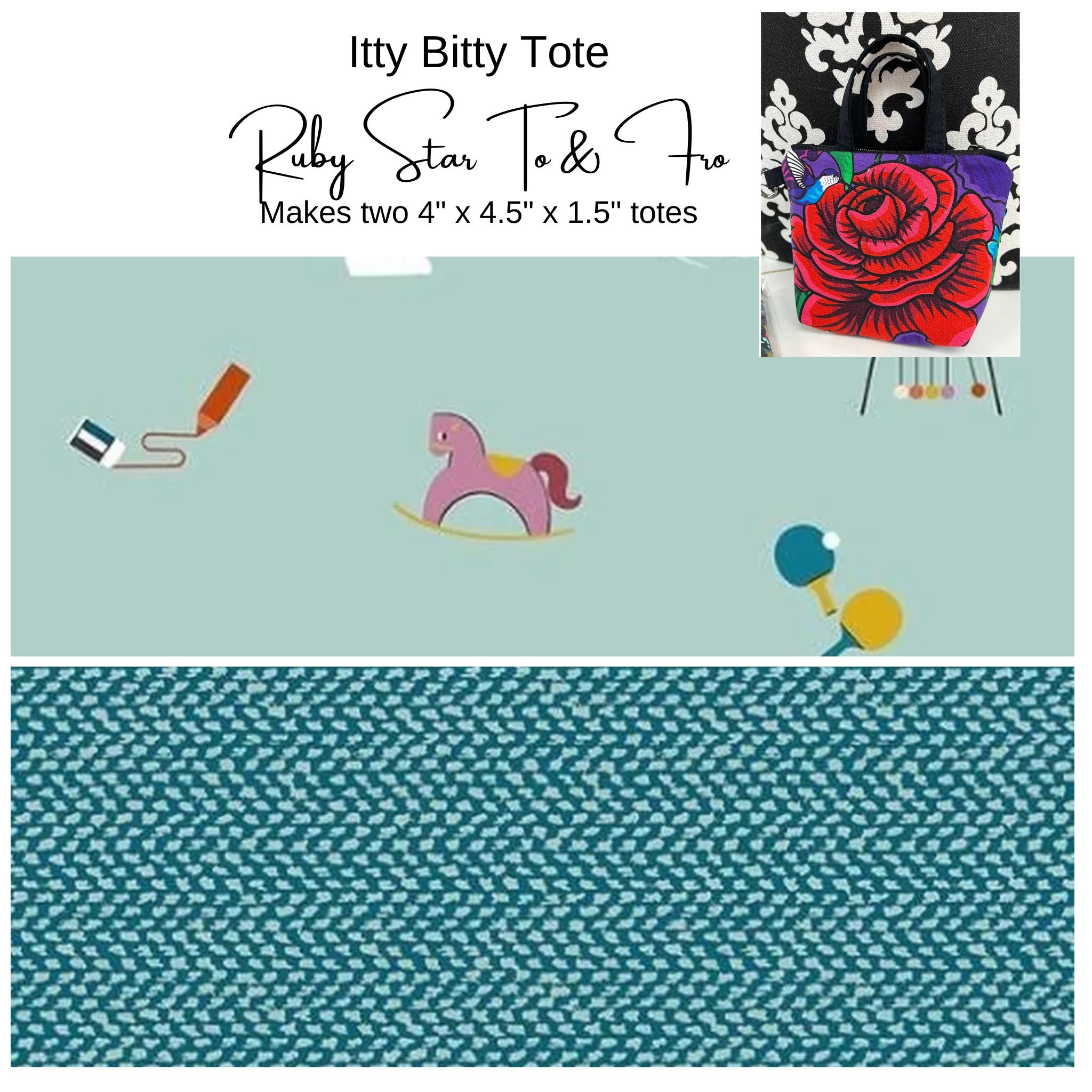 Kit: Itty Bitty Tote | Pattern sold separately