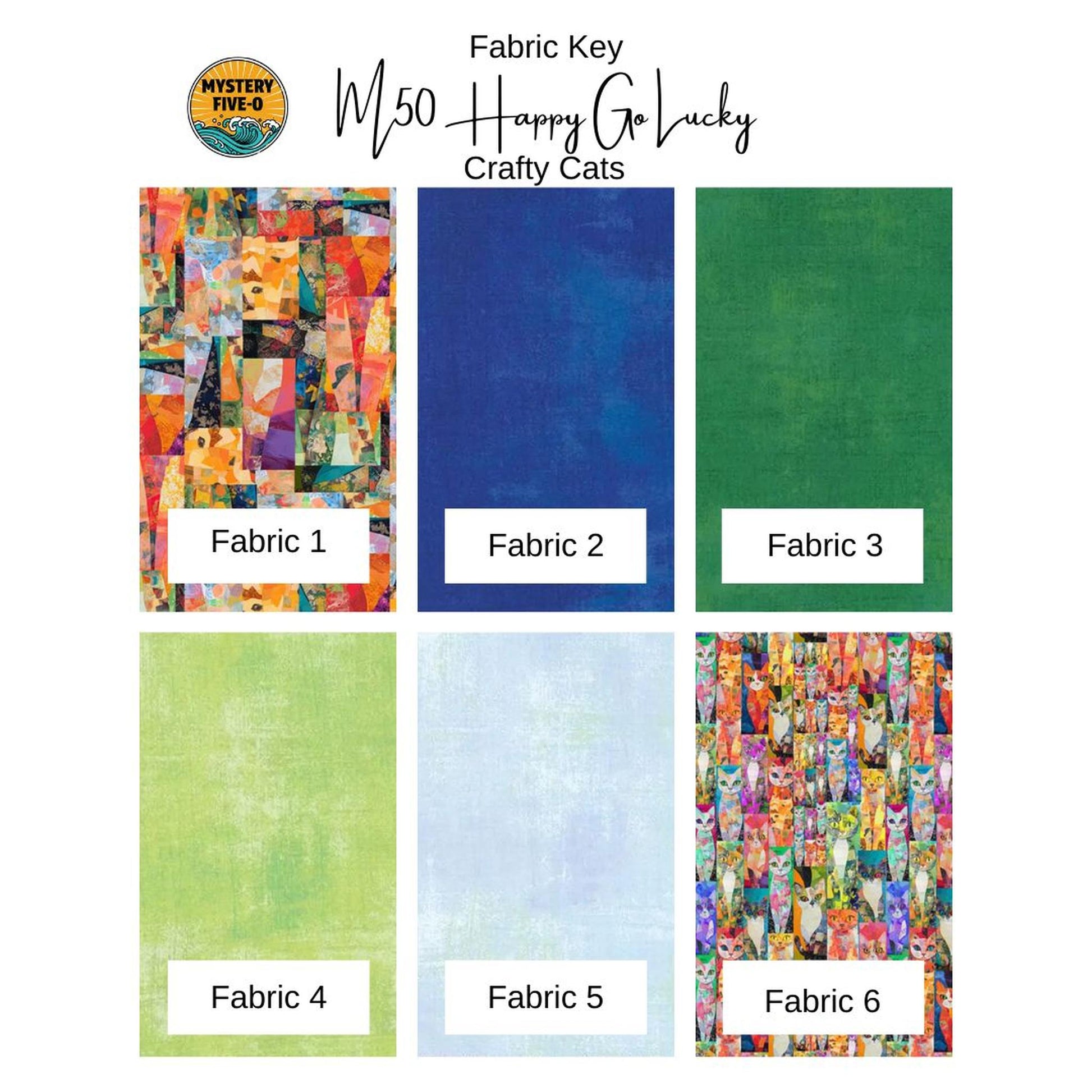 Kit: M50 Happy Go Lucky | Crafty Cats