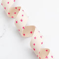 Starry Natural/Pink 1 1/2" Webbing