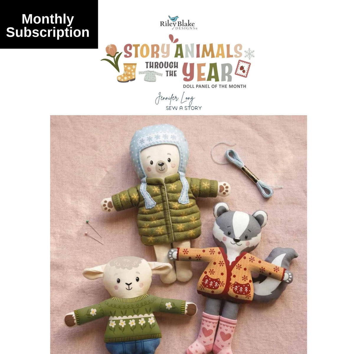 Story Animals Through The Year - Monthly Subscription