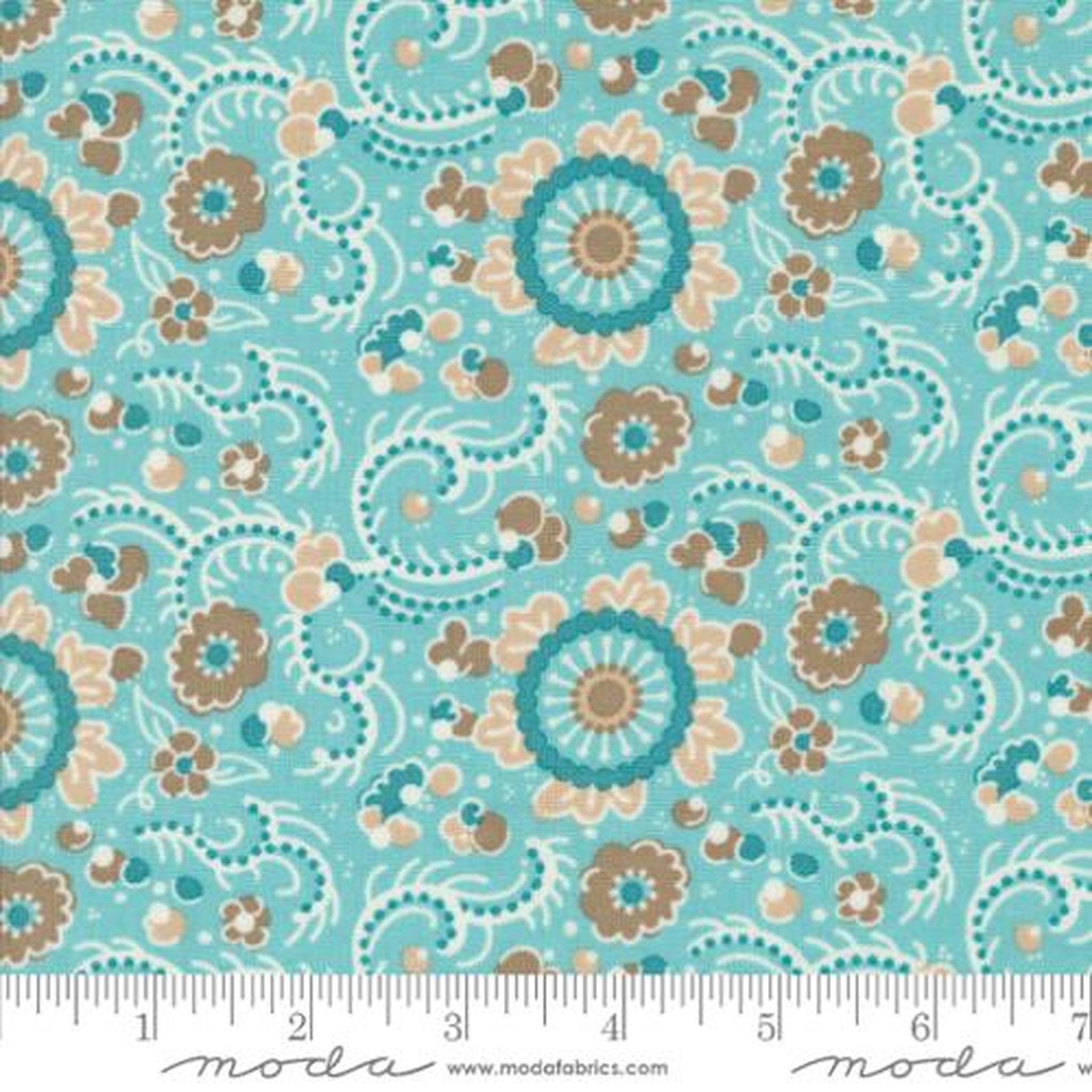 Sunday Brunch by Basic Grey - Blintz Florals: Mint Tea