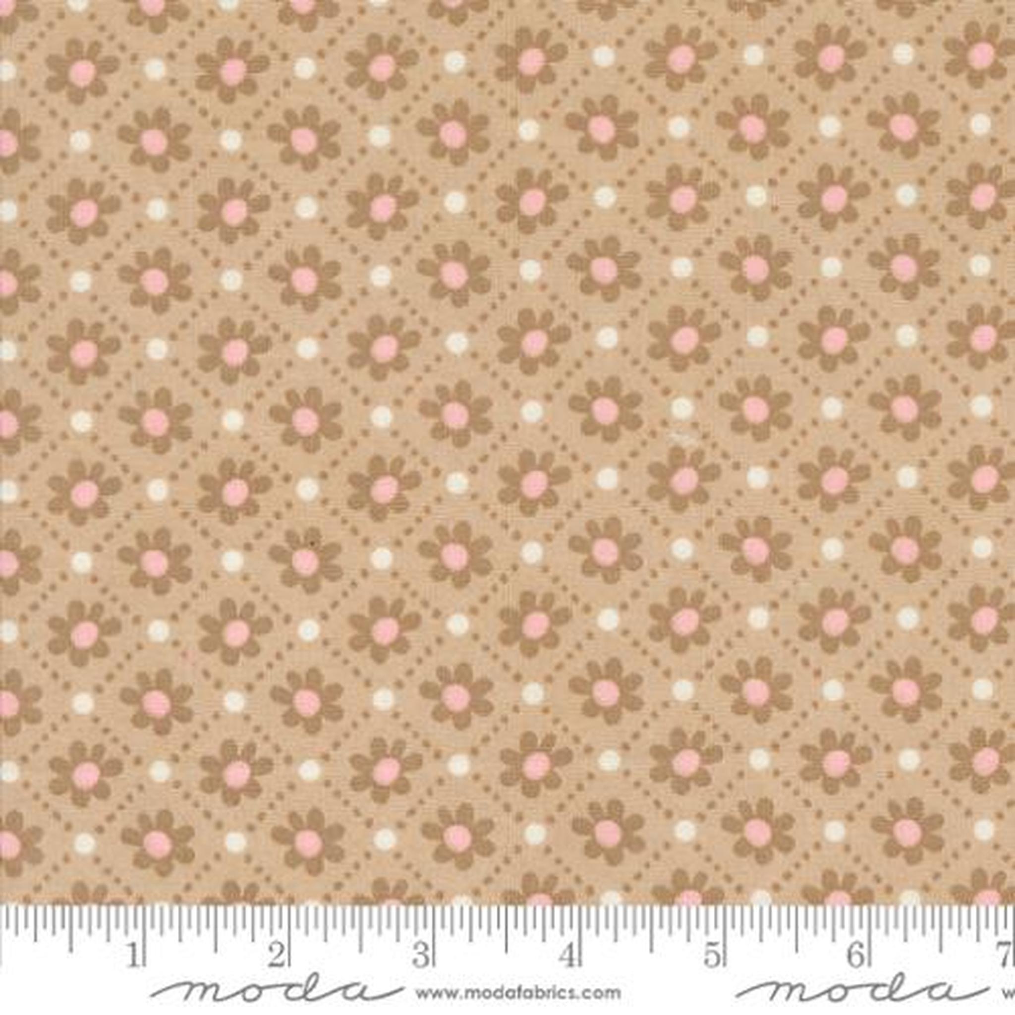 Sunday Brunch by Basic Grey - Pastry Floral Check: Tea