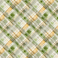 Sunkissed by Nancy Mink - Plaid Green Yellow