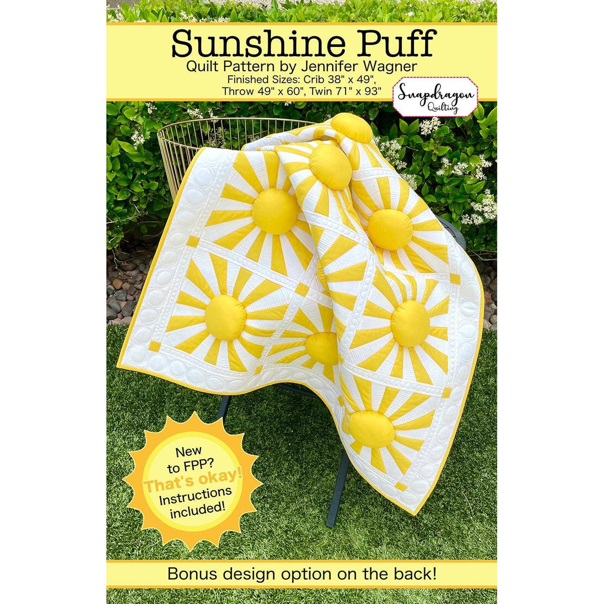 Sunshine Puff Quilt Pattern