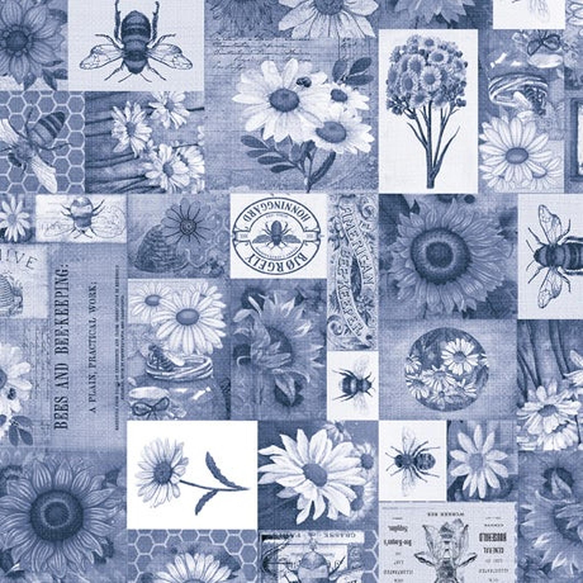 Sweet as Honey by Dan Morris - Bee and Floral Patch - B