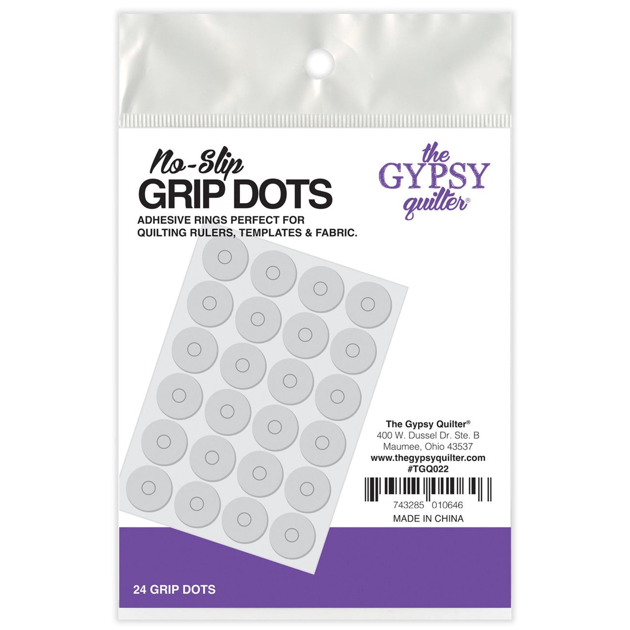Gypsy Quilter No Slip Grip Dots | Ruler Accessories