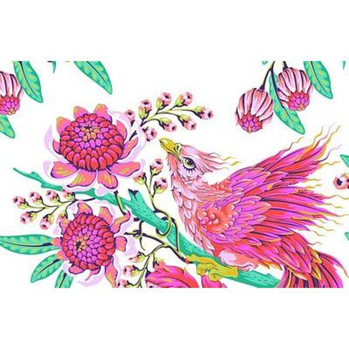 Tula Pink Hot Wings XL Quilt Block Project Bag