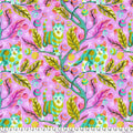 Tabby Road by Tula Pink - (Minky) Club Kitty: Electroberry