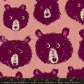 Teddy and the Bears by Sarah Watts - Canvas Bears: Peach Fizz