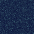 The Farmyard Collection by Lewis & Irene - Aqua Dot on Navy