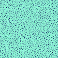 The Farmyard Collection by Lewis & Irene - Navy Dot on Aqua