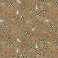 The Mountains are Calling | Animal Toss - Brown