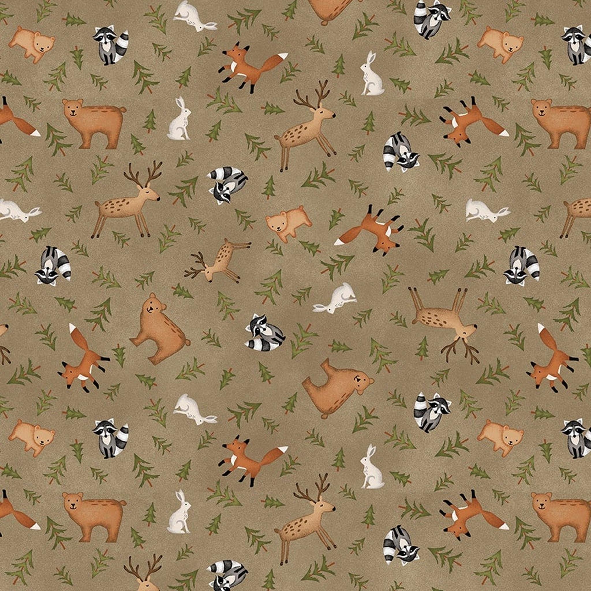 The Mountains are Calling | Animal Toss - Brown
