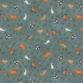 The Mountains are Calling | Animal Toss -Teal