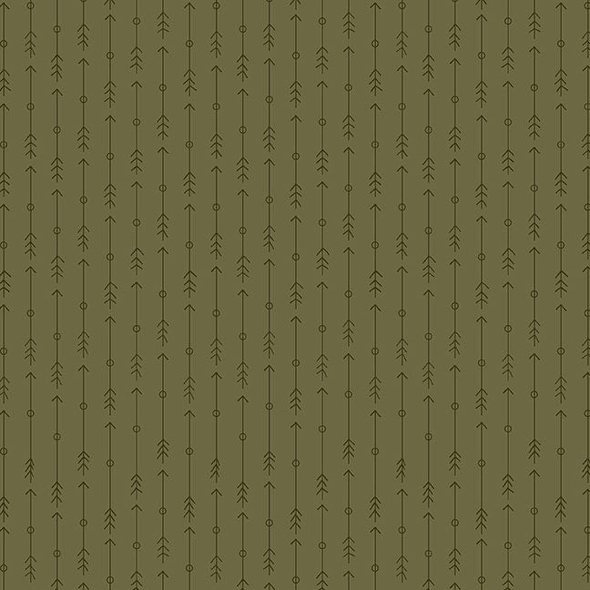 The Mountains are Calling |Arrow Strip - Green