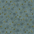 The Mountains are Calling | Mixed Media Mountain Trail - Teal