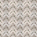 The Mountains are Calling |Tree Mountain Zig Zag - Cream