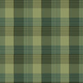 The Mountains are Calling | Window Pane Plaid - Green