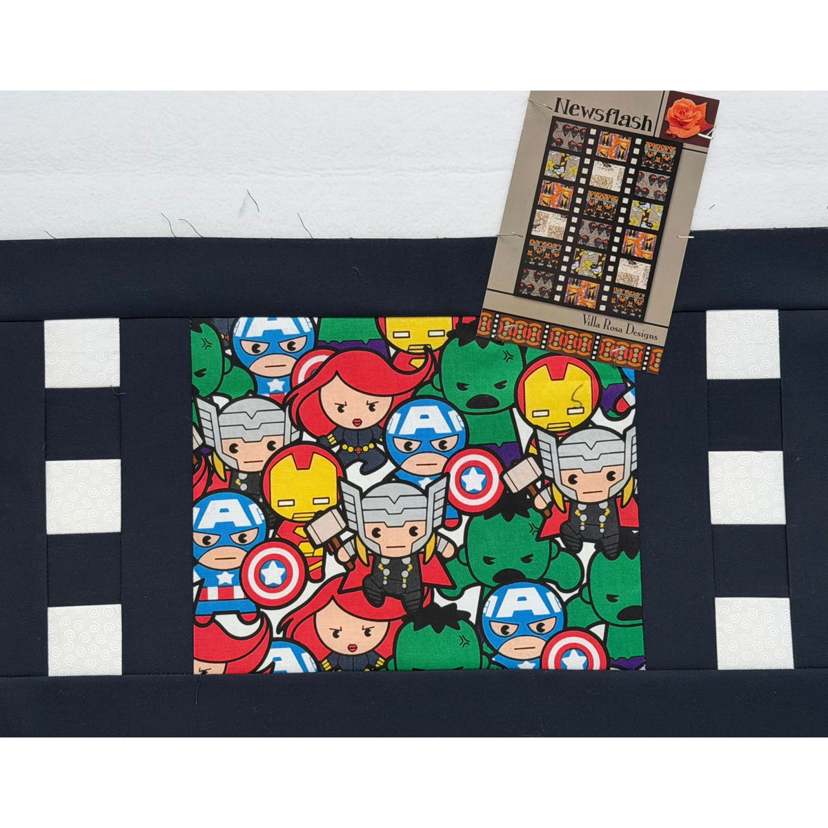 The Blockbuster Quilt Kit - 41" x 56"